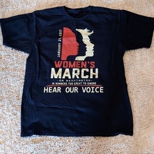 WOMEN'S March on Washington 2017 T-shirt Medium